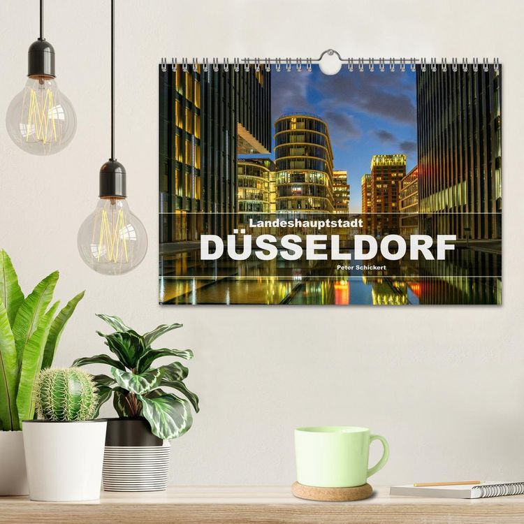 Produktbild: Landeshauptstadt D&uuml;sseldorf (Wandkalender 2026 DIN A4 quer), CALVENDO Monatskalender