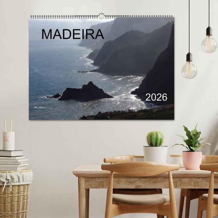 Produktbild: Madeira 2026 (Wandkalender 2026 DIN A2 quer), CALVENDO Monatskalender