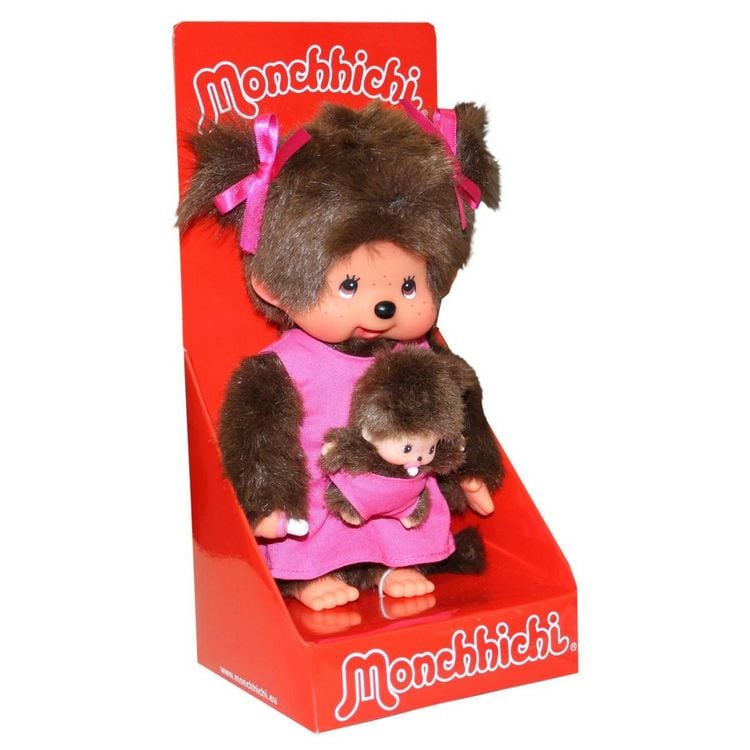 Produktbild: Monchhichi Mother Care Pink Girl, ca. 20 cm
