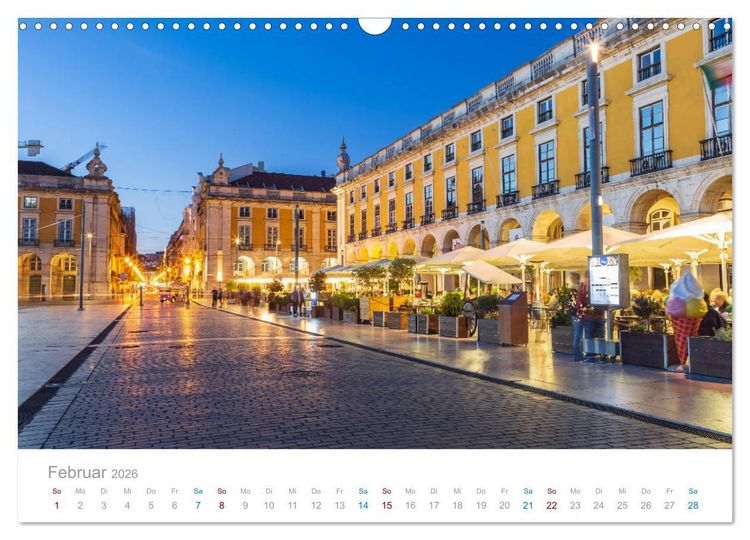 Produktbild: Lissabon - Stadt der K&ouml;nige (Wandkalender 2026 DIN A3 quer), CALVENDO Monatskalender