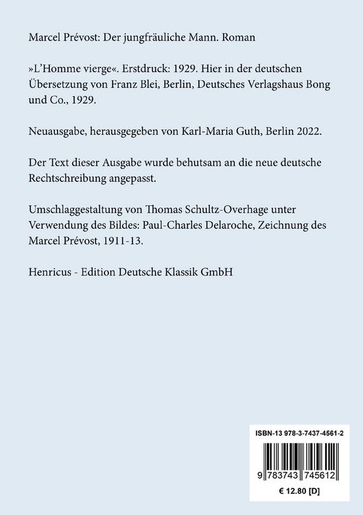 Produktbild: Der jungfr&auml;uliche Mann