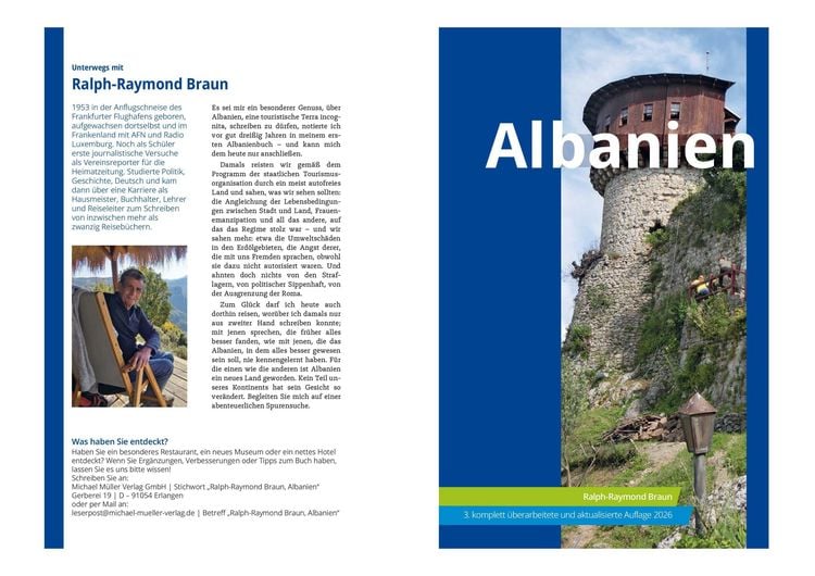 Produktbild: Reisef&uuml;hrer Albanien