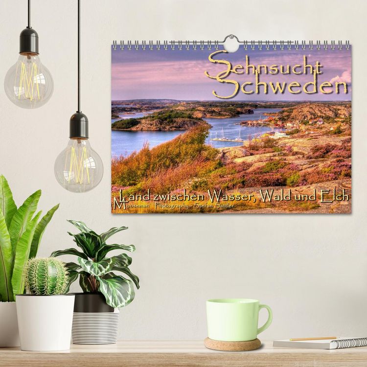 Produktbild: Sehnsucht Schweden - Sverige (Wandkalender 2026 DIN A4 quer), CALVENDO Monatskalender