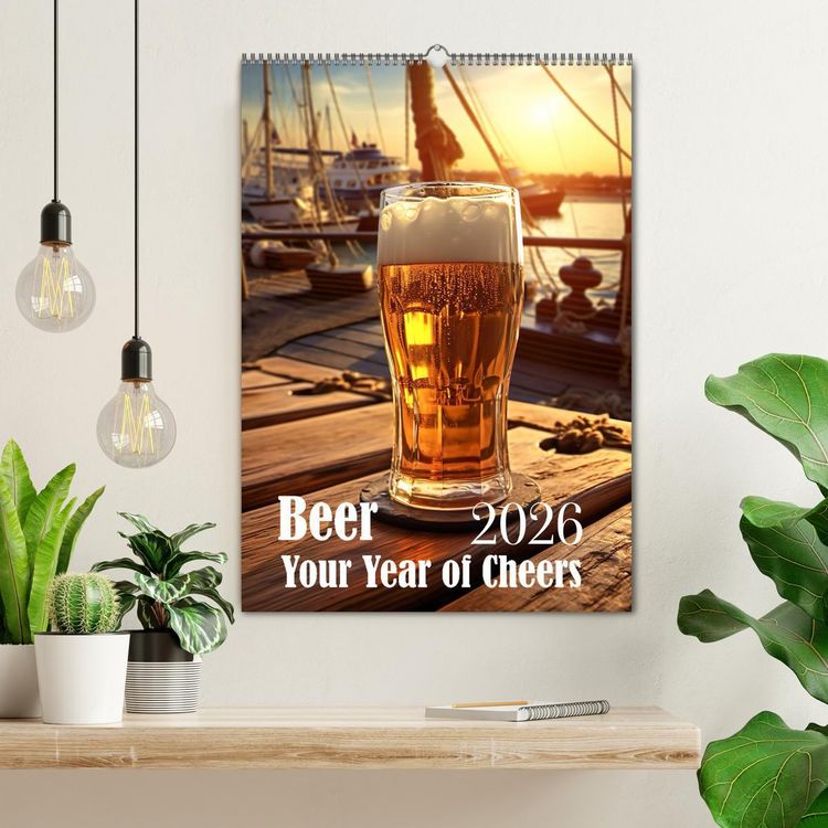 Produktbild: Beer (Wall Calendar 2026 DIN A2 portrait), CALVENDO 12 Month Wall Calendar