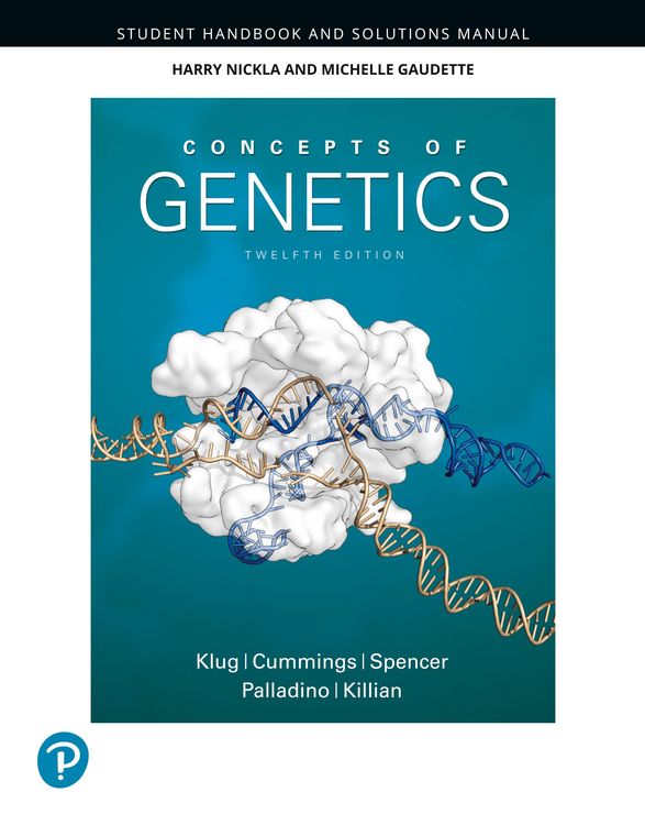 Produktbild: Student Handbook and Solutions Manual for Concepts of Genetics