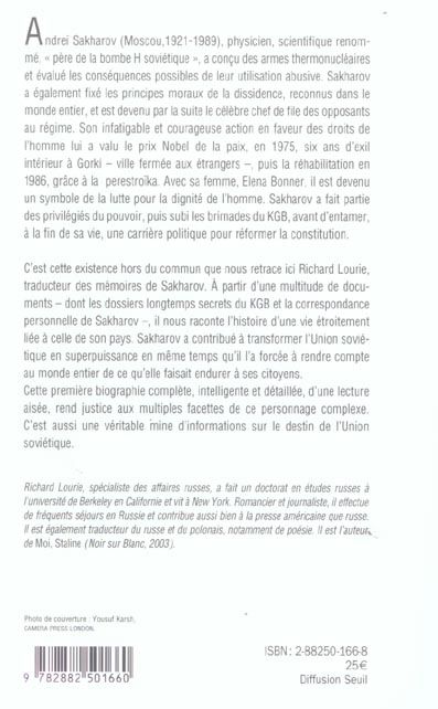 Produktbild: Sakharov : une biographie