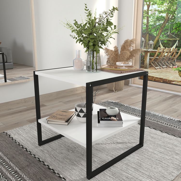 Produktbild: Quadratischer Sofatisch Couchtisch Insasi M
