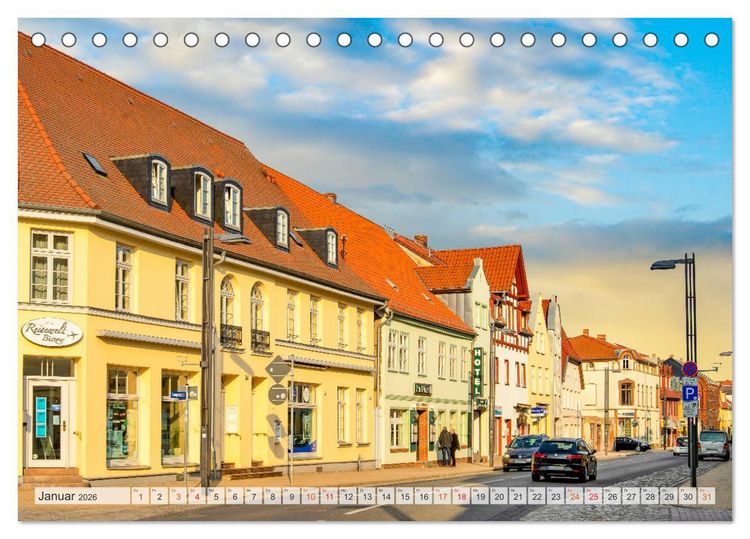 Produktbild: B&uuml;tzow Impressionen (Tischkalender 2026 DIN A5 quer), CALVENDO Monatskalender