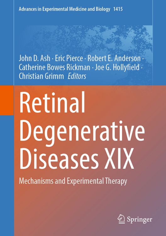 Produktbild: Retinal Degenerative Diseases XIX
