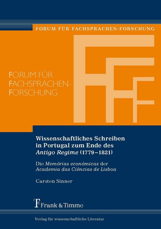 Produktbild: Wissenschaftliches Schreiben in Portugal zum Ende des 'Antigo Regime' (1779-1821)