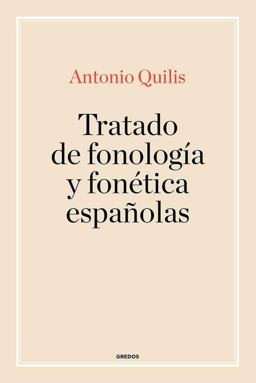 Produktbild: Tratado de fonolog&iacute;a y fon&eacute;tica espa&ntilde;olas