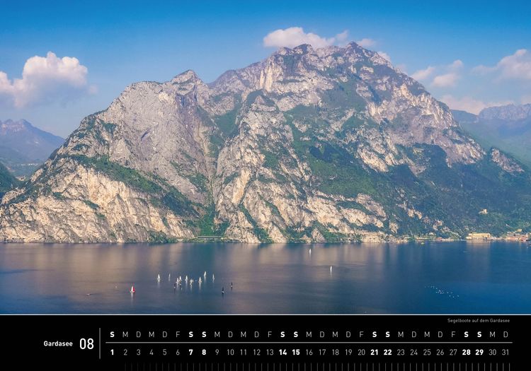 Produktbild: Gardasee Premiumkalender 2027
