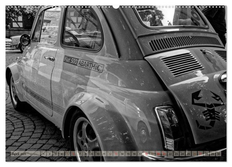 Produktbild: il Cinquecento - Details im Fokus - im Look eines legend&auml;ren Analogfilms (hochwertiger Premium Wandkalender 2025 DIN A2 quer), Kunstdruck in Hochglanz