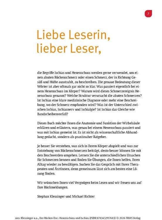 Produktbild: Der R&uuml;cken-Doc: Hexenschuss und Ischias
