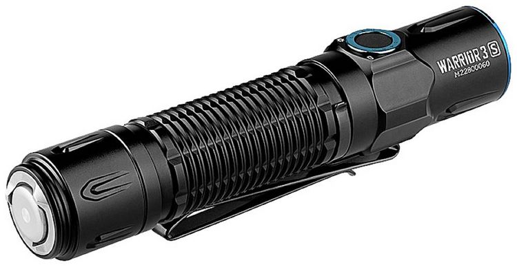 Produktbild: OLight Warrior 3S Warrior 3S LED Taschenlampe mit Holster, mit G&uuml;rtelclip akkubetrieben 2300 lm 176 g