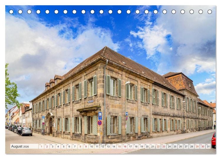 Produktbild: Erlangen Impressionen (Tischkalender 2026 DIN A5 quer), CALVENDO Monatskalender