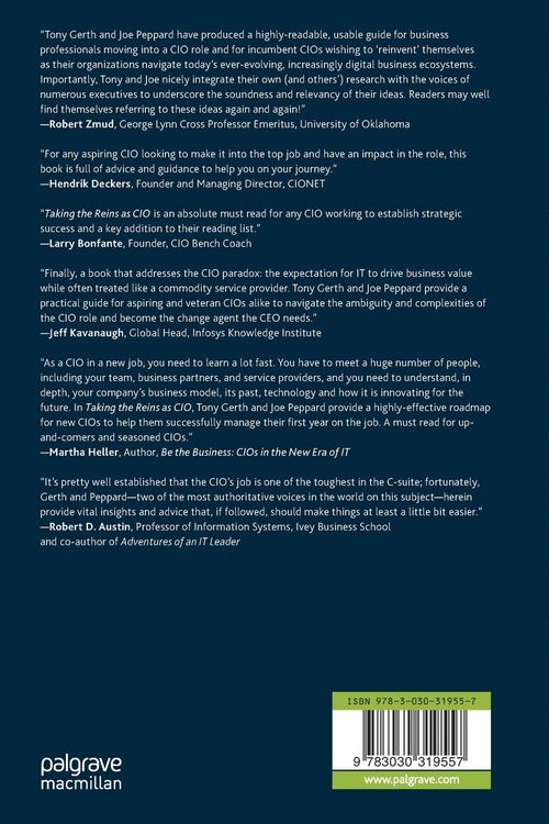 Produktbild: Taking the Reins as CIO