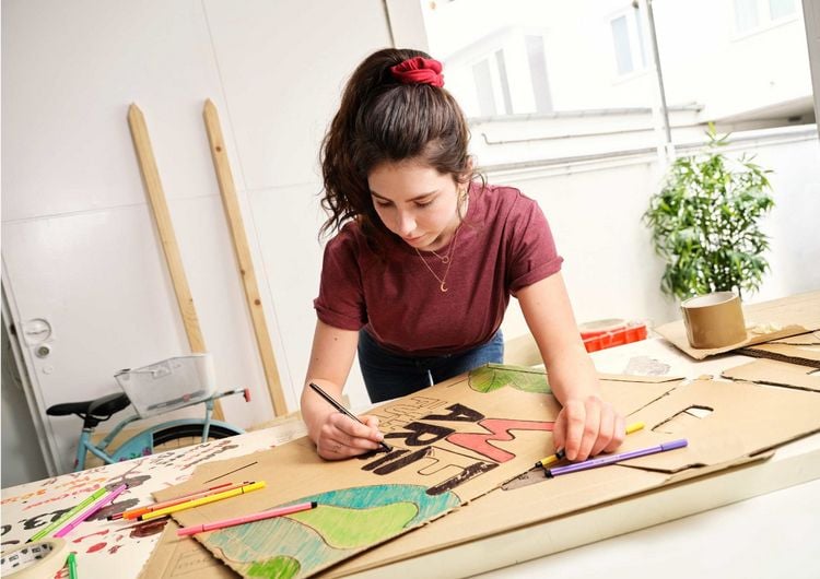 Produktbild: STABILO Premium-Filzstift - Pen 68 - 6er Pack - 6 Neonfarben