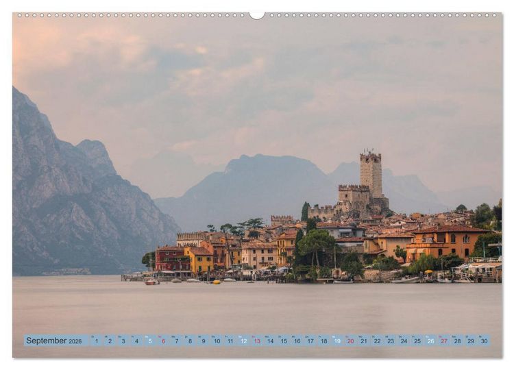 Produktbild: Gardasee, das Paradies im Norden Italiens (Wandkalender 2026 DIN A2 quer), CALVENDO Monatskalender