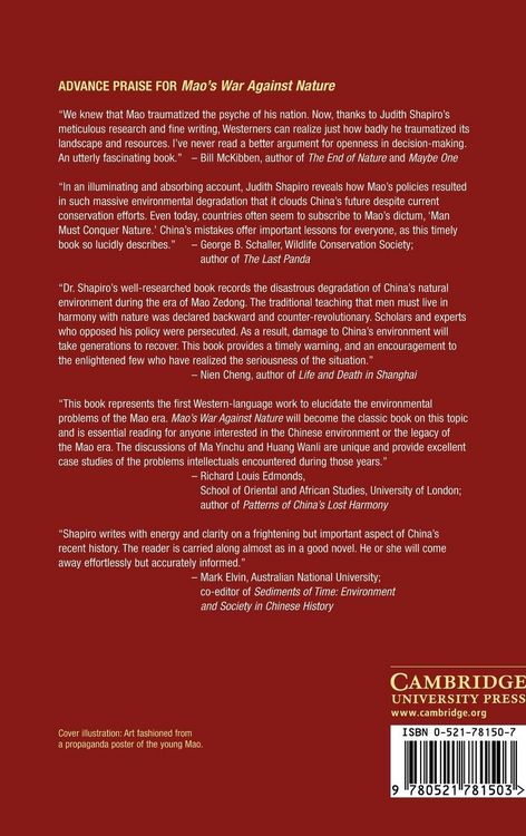 Produktbild: Mao's War Against Nature