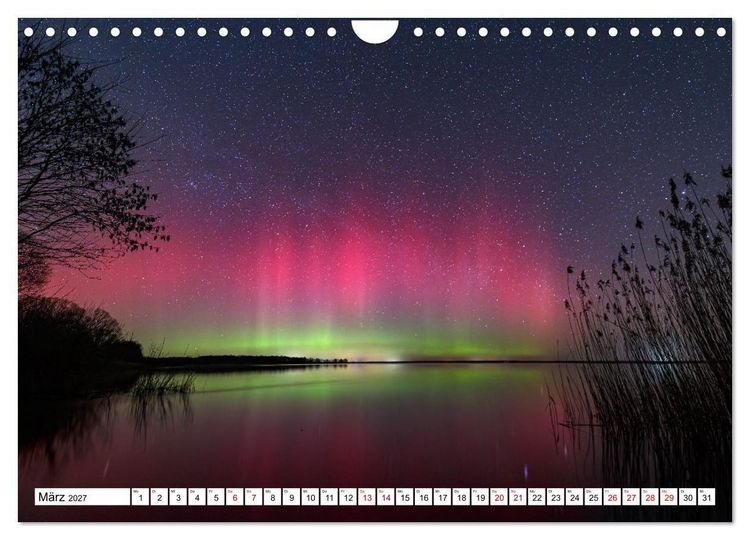 Produktbild: Mystische Momente in Mecklenburg-Vorpommern (Wandkalender 2027 DIN A4 quer), CALVENDO Monatskalender