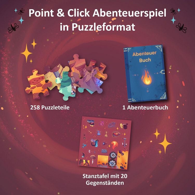 Produktbild: Adventure Puzzle: In den Tiefen des Vulkans
