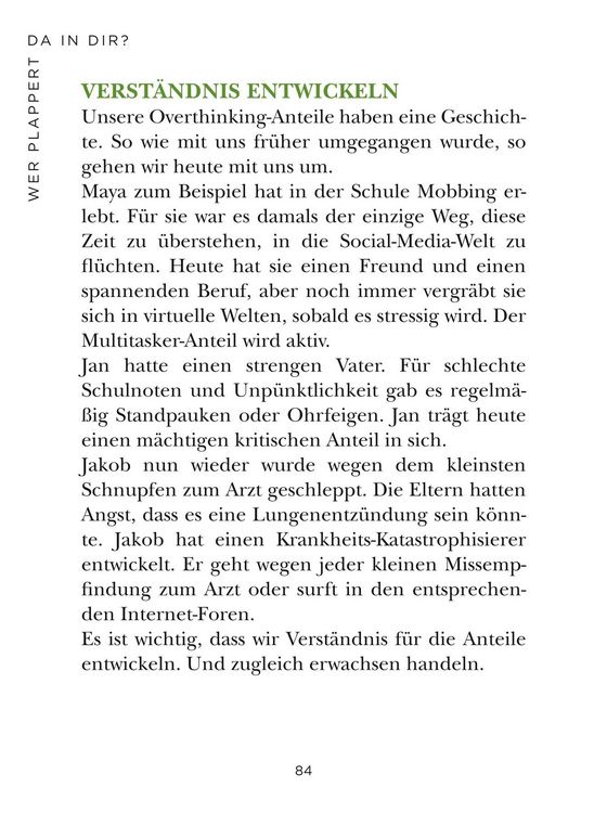 Produktbild: Die 1-Minuten-Strategie gegen Overthinking