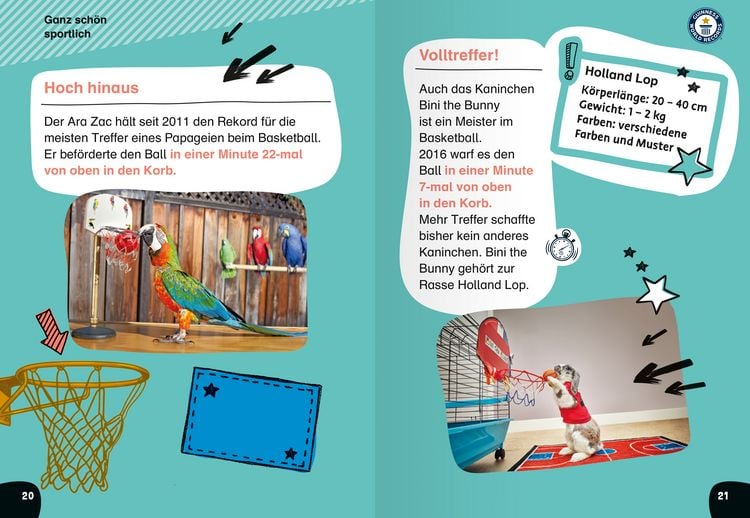 Produktbild: Guinness World Records f&uuml;r Erstleser - Haustiere