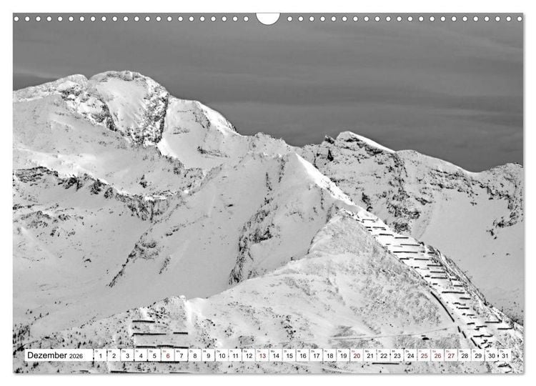 Produktbild: Dreitausender in den Alpen (Wandkalender 2026 DIN A3 quer), CALVENDO Monatskalender