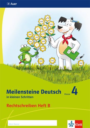 Produktbild: Meilensteine Deutsch in kleinen Schritten 4. Rechtschreiben - Ausgabe ab 2017