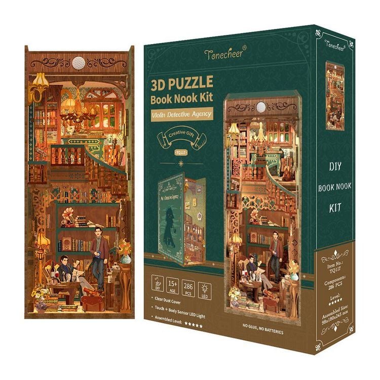 Produktbild: Book Nook DIY B&uuml;cherecke Violin Detective Agency