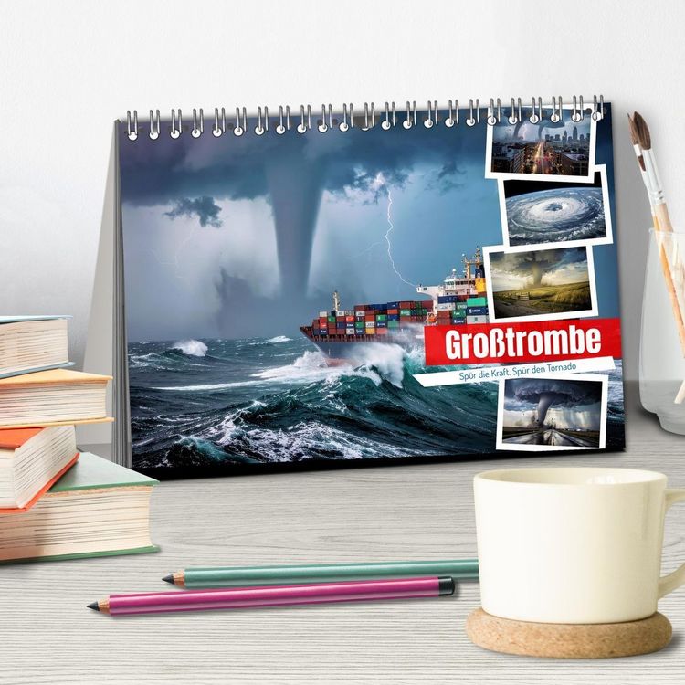 Produktbild: Gro&szlig;trombe (Tischkalender 2027 DIN A5 quer), CALVENDO Monatskalender