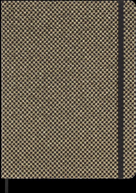 Produktbild: Moleskine Shine Sammlerbox Gold Notizbuch (XL, liniert, fester Einband)
