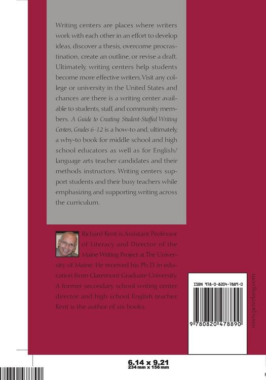 Produktbild: A Guide to Creating Student-Staffed Writing Centers, Grades 6-12