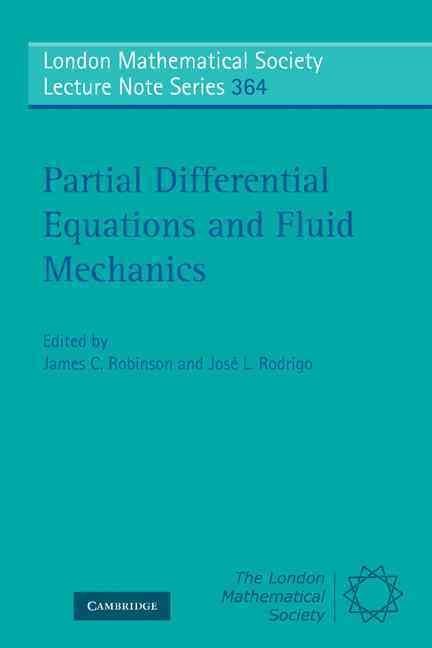 Produktbild: Partial Differential Equations and Fluid Mechanics