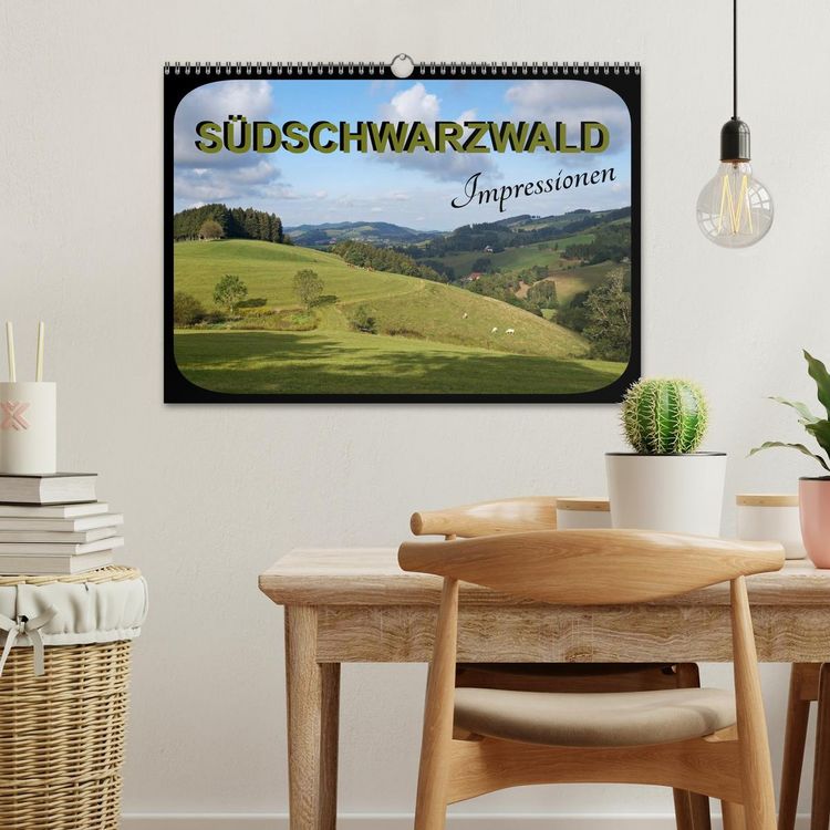 Produktbild: S&uuml;dschwarzwald - Impressionen (Wandkalender 2026 DIN A3 quer), CALVENDO Monatskalender