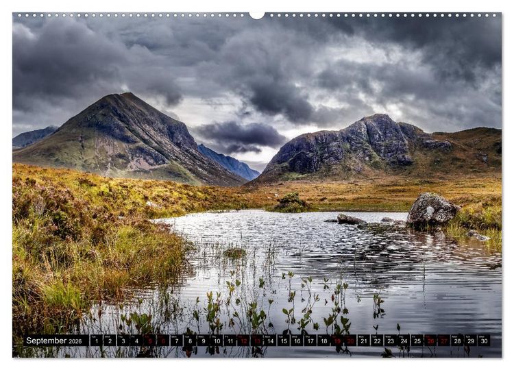 Produktbild: Isle of Skye Landscapes and Light (High Quality Premium Wall Calendar 2026 DIN A2 landscape),CALVENDO 12 Month Wall Calendar