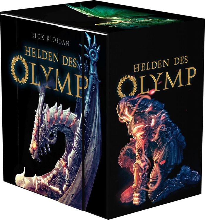 Produktbild: Helden des Olymp: Taschenbuchschuber B&auml;nde 1-5