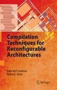 Produktbild: Compilation Techniques for Reconfigurable Architectures