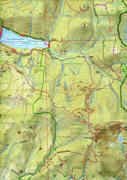 Produktbild: ATK25-J19 Grafenau (Amtliche Topographische Karte 1:25000)