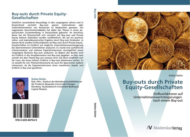Produktbild: Buy-outs durch Private Equity-Gesellschaften