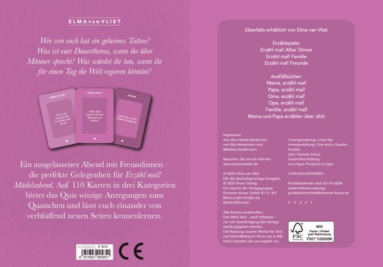 Produktbild: Erz&auml;hl mal! M&auml;delsabend