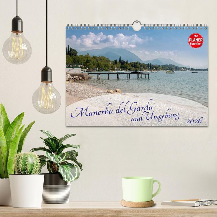 Produktbild: Gardasee - Manerba del Garda (Wandkalender 2026 DIN A4 quer), CALVENDO Monatskalender