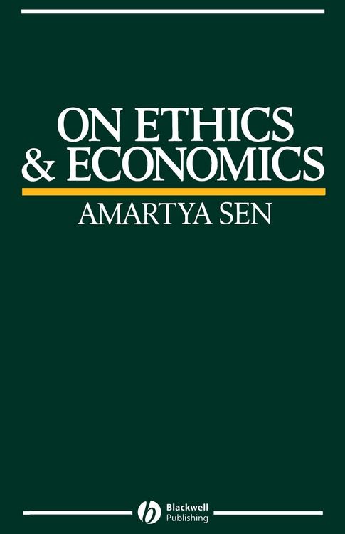 Produktbild: On Ethics and Economics