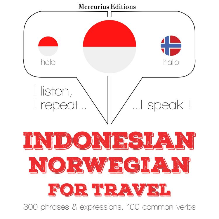 Produktbild: Travel words and phrases in Norwegian