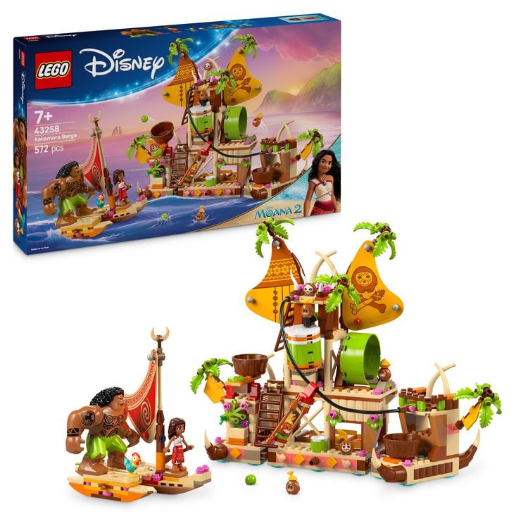 Bild vom Artikel LEGO ǀ Disney Vaiana 2 Kakamora-Barge - Bauspielzeug mit Boot - 43258 vom Autor 