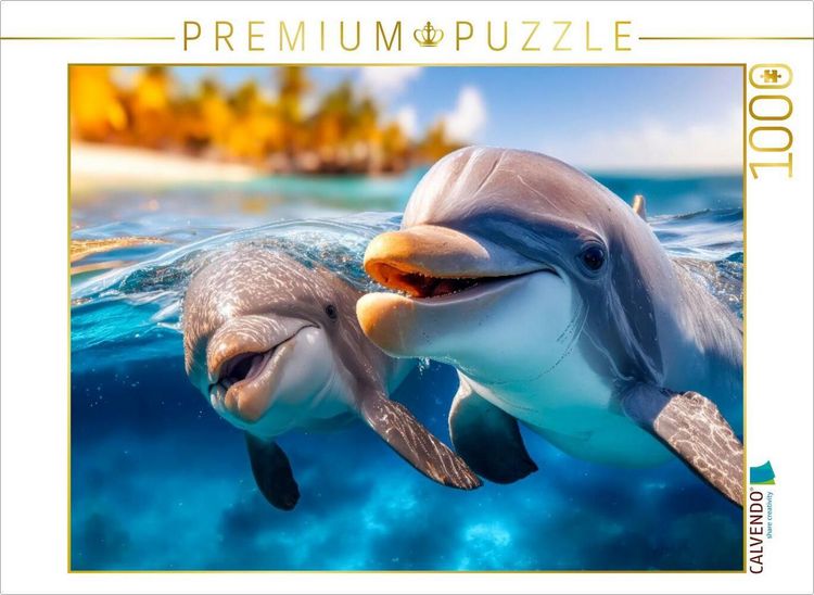 Produktbild: CALVENDO Puzzle Zu zweit ist es viel lustiger | 1000 Teile Lege-Gr&ouml;&szlig;e 64x48cm Foto-Puzzle f&uuml;r gl&uuml;ckliche Stunden