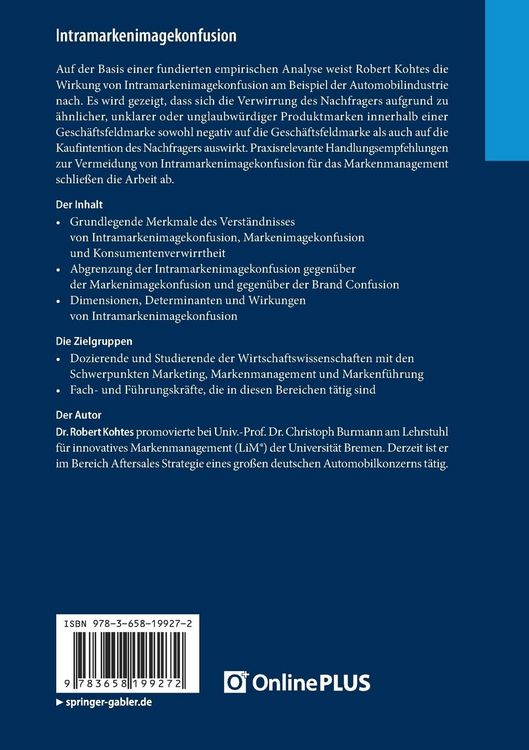Produktbild: Intramarkenimagekonfusion