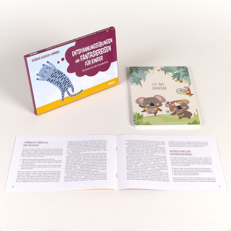 Produktbild: Entspannungs&uuml;bungen und Fantasiereisen f&uuml;r Kinder