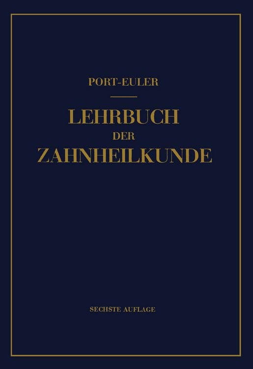 Produktbild: Lehrbuch der Zahnheilkunde